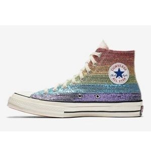 Miley Cyrus Pride Converse